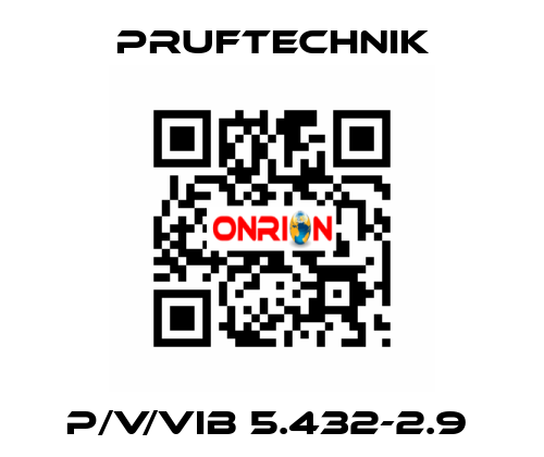 P/V/VIB 5.432-2.9  Pruftechnik