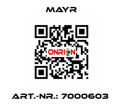 ART.-NR.: 7000603  Mayr