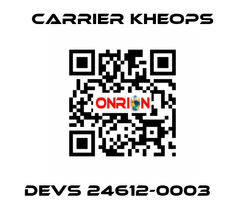 DEVS 24612-0003   Carrier Kheops