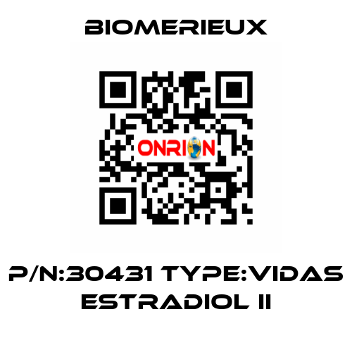 P/N:30431 Type:VIDAS Estradiol II Biomerieux