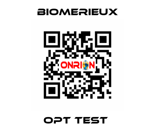 OPT test  Biomerieux