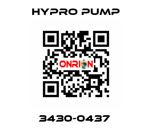 3430-0437  Hypro Pump