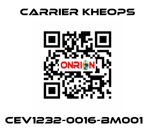 CEV1232-0016-BM001   Carrier Kheops