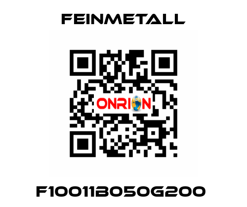 F10011B050G200  FEINMETALL