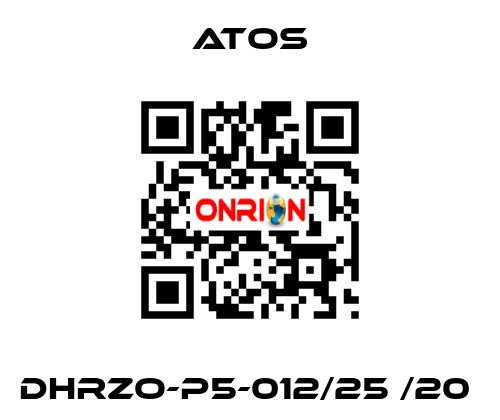 DHRZO-P5-012/25 /20  Atos