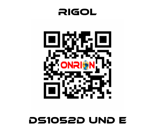 DS1052D und E Rigol