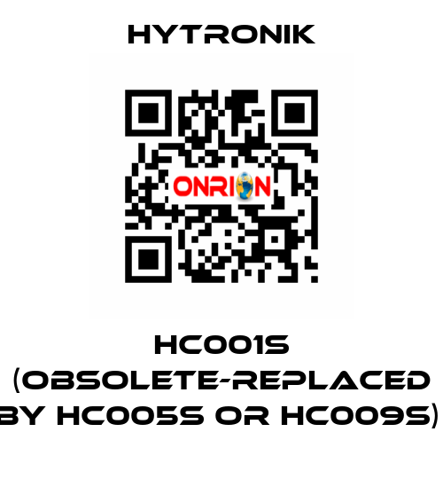 HC001S (obsolete-replaced by HC005S or HC009S)  HYTRONIK