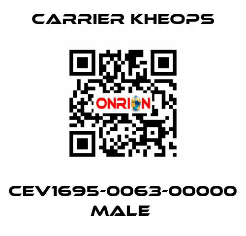 CEV1695-0063-00000 MALE  Carrier Kheops