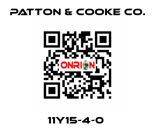 11Y15-4-0  Patton & Cooke Co.