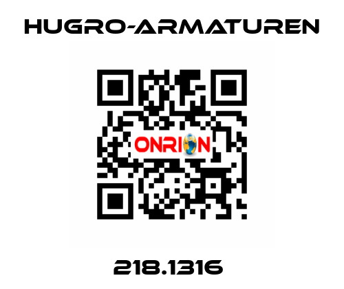 218.1316  Hugro-Armaturen