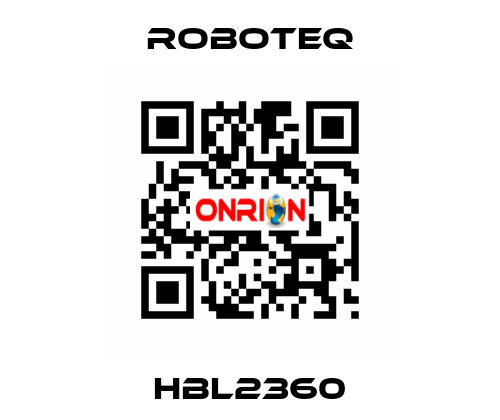 HBL2360 Roboteq