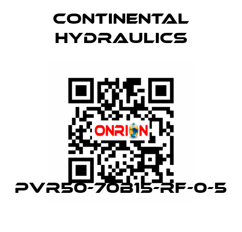 PVR50-70B15-RF-0-5 Continental Hydraulics