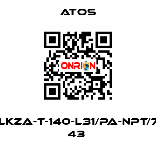 DLKZA-T-140-L31/PA-NPT/7C 43  Atos