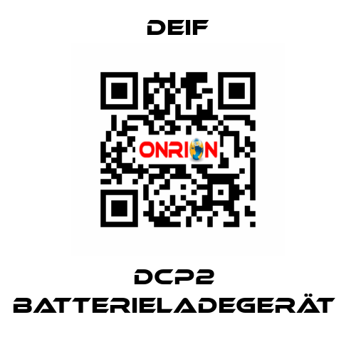 DCP2  Batterieladegerät  Deif