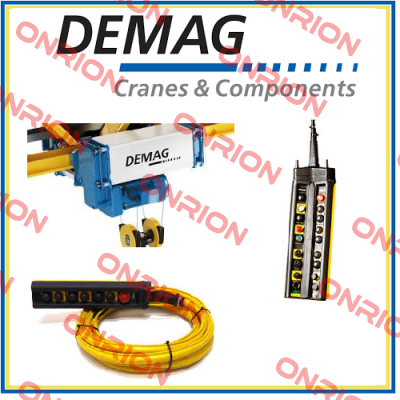 COMPLETE LIFTING BLOCK FOR CRANE CABLE WITH TWO SHEAVES LOAD OF 15 TONS  Demag