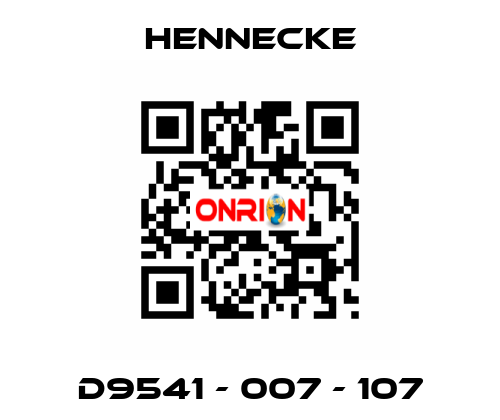 D9541 - 007 - 107 Hennecke