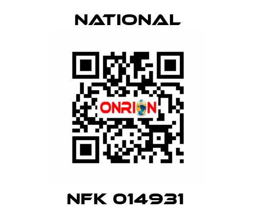 NFK 014931  National