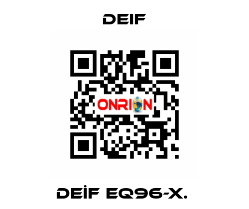 DEİF EQ96-X.  Deif