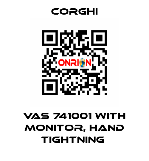 VAS 741001 with monitor, hand tightning  Corghi