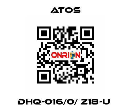 DHQ-016/0/ Z18-U  Atos