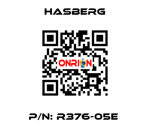 P/N: R376-05E  Hasberg