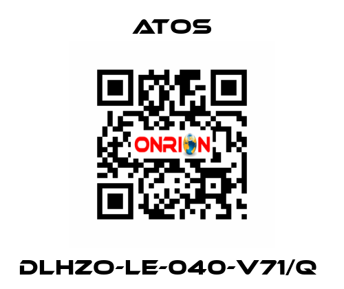 DLHZO-LE-040-V71/Q  Atos