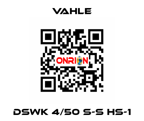 DSWK 4/50 S-S HS-1 Vahle