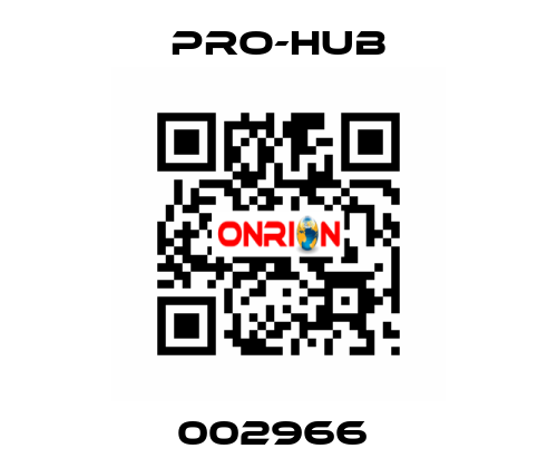 002966  Pro-Hub