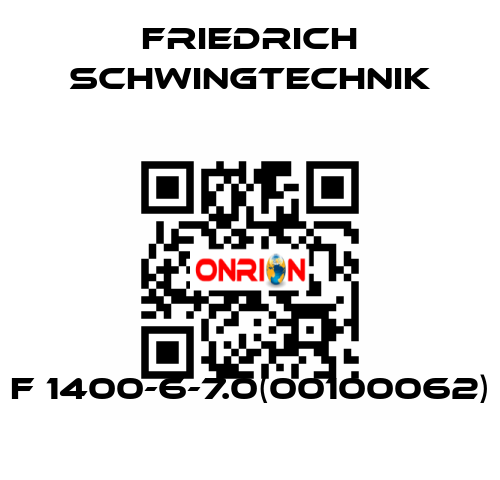 F 1400-6-7.0(00100062) Friedrich Schwingtechnik