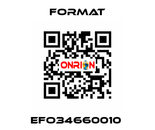 EFO34660010  Format