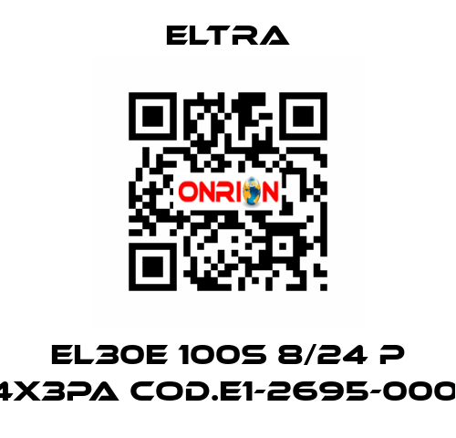 EL30E 100S 8/24 P 4X3PA COD.E1-2695-000  Eltra