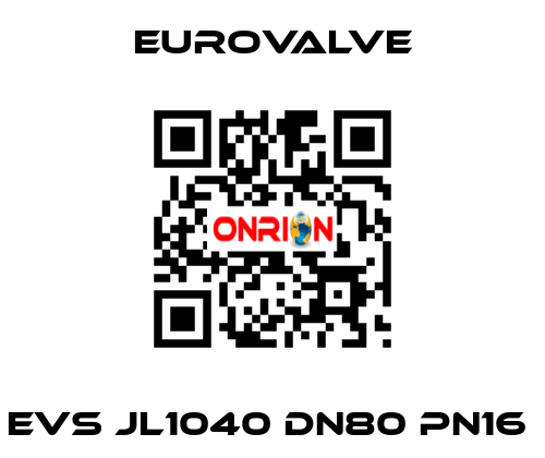 EVS JL1040 DN80 PN16  Eurovalve