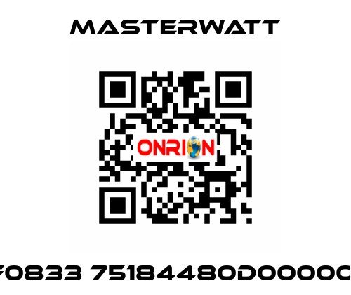 F0833 75184480D000001 Masterwatt