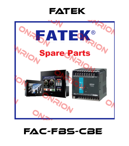 FAC-FBS-CBE  Fatek