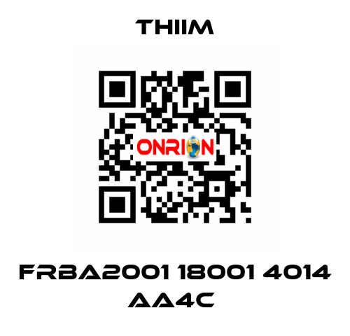 FRBA2001 18001 4014 AA4C  Thiim