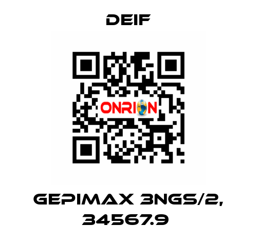 GEPIMAX 3NGS/2, 34567.9  Deif