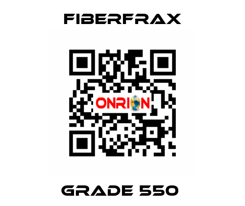 GRADE 550  Fiberfrax