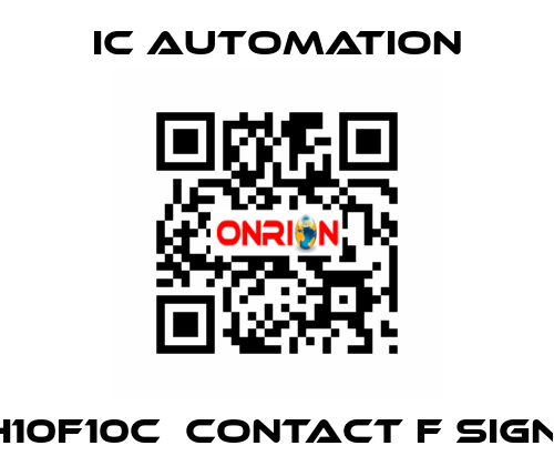 H10F10C  Contact F sign  ic automation