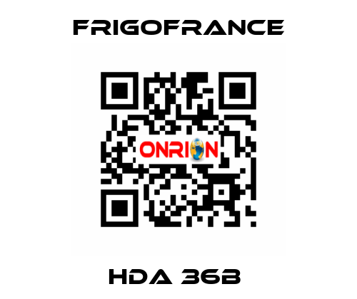 HDA 36B  Frigofrance