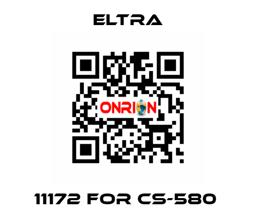 11172 for CS-580  Eltra