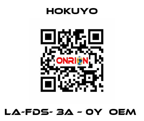 LA-FDS- 3A – 0Y  OEM  Hokuyo