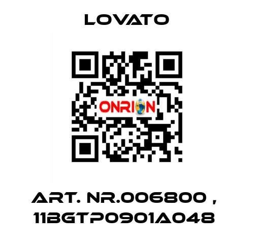 Art. Nr.006800 ,  11BGTP0901A048  Lovato