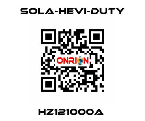 HZ121000A  Sola-Hevi-Duty