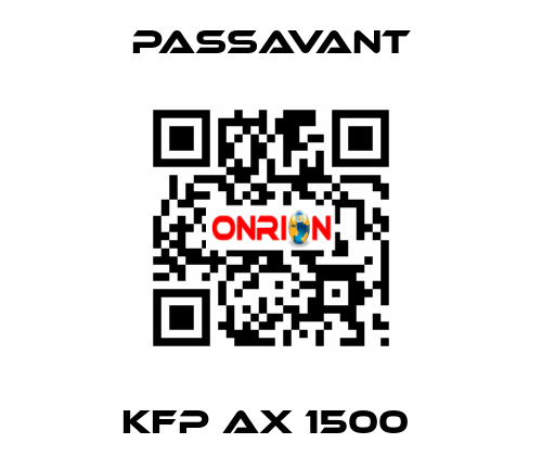 KFP AX 1500  Passavant