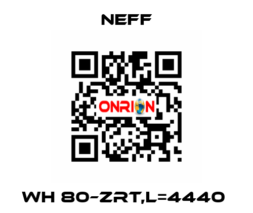 WH 80–ZRT,L=4440  Neff