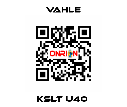 KSLT U40  Vahle