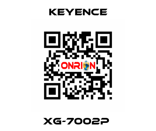 XG-7002P  Keyence