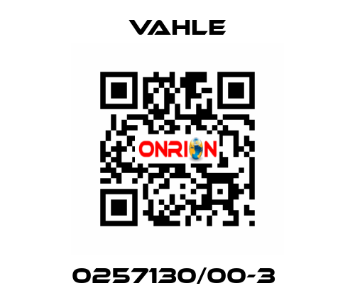 0257130/00-3  Vahle