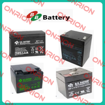 Type: YUASA NP26-12B  B.B. Battery