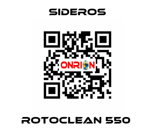 Rotoclean 550  Sideros